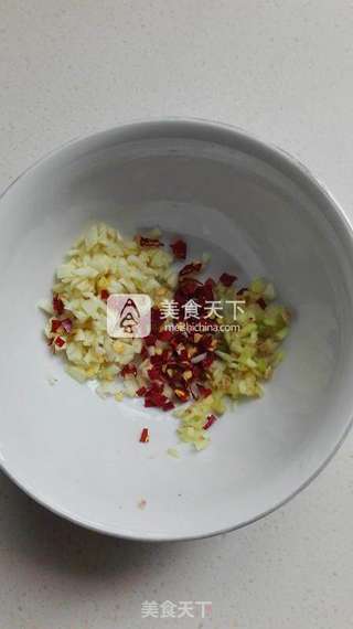 酸辣折耳根的做法步骤:3
