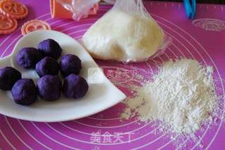 紫薯冰皮月饼的做法步骤:8