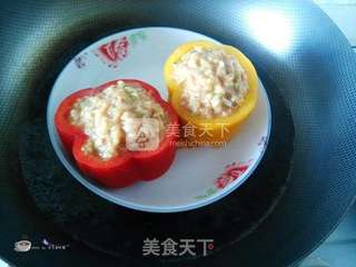 肉末彩椒杯的做法步骤:11