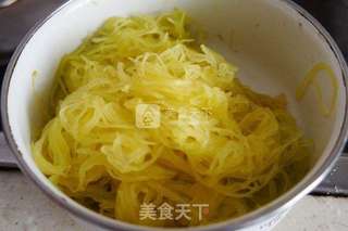 #丝瓜炒胡萝卜丝的做法图解4