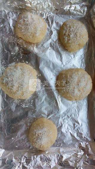 椰蓉蔓越莓米面包的做法步骤：6