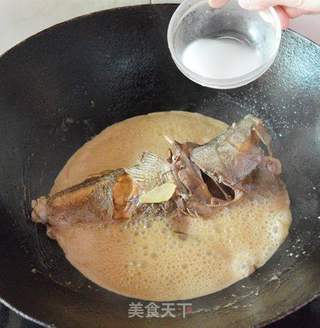 红烧大头海鱼的做法步骤:7