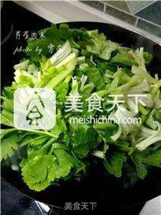 #芹菜肉末的做法图解8