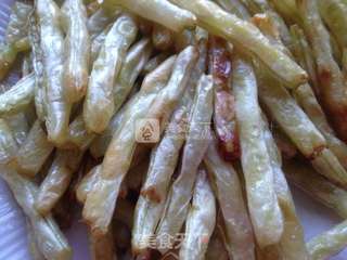 干煸豆角的做法步骤:3
