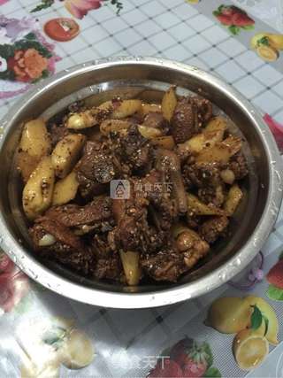 子姜烧鸭的做法步骤:9