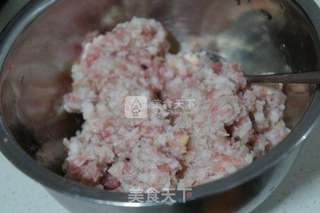 青椒猪肉馅水饺的做法步骤:6