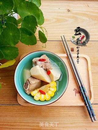 玉米鲍菇排骨汤的做法步骤：6
