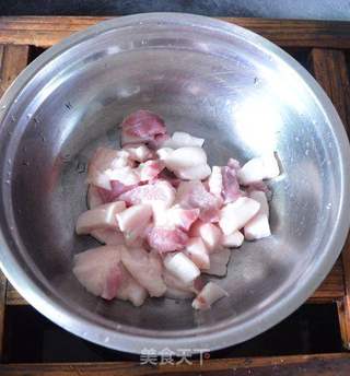 四棱豆炒猪肉的做法步骤:2