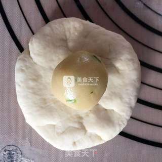 香葱油酥烧饼的做法步骤：16