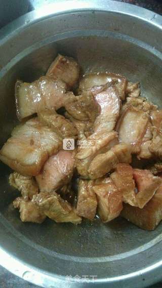 梅菜扣肉的做法步骤:12