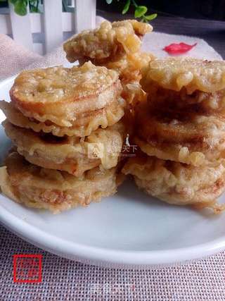 酥炸藕盒的做法步骤:15