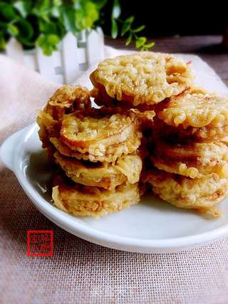 酥炸藕盒的做法步骤:13