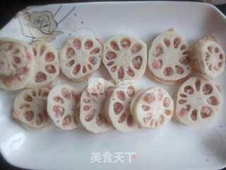 酥炸藕盒的做法步骤:9