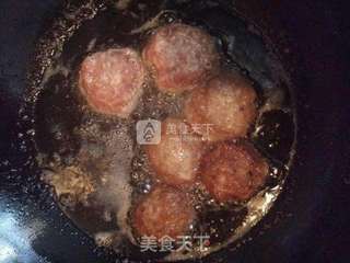 酱汁肉圆的做法步骤:9