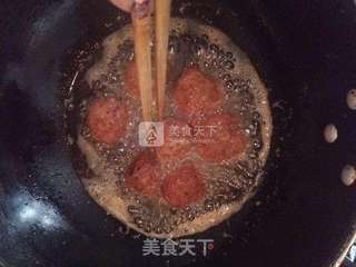 酱汁肉圆的做法步骤:10
