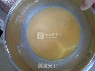 香菜鸡蛋薄饼的做法步骤:3