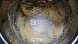 黑芝麻曲奇饼干的做法步骤:3