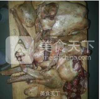 红烧大雁的做法步骤:2