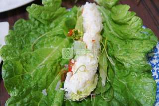 白菜饭包的做法步骤：5