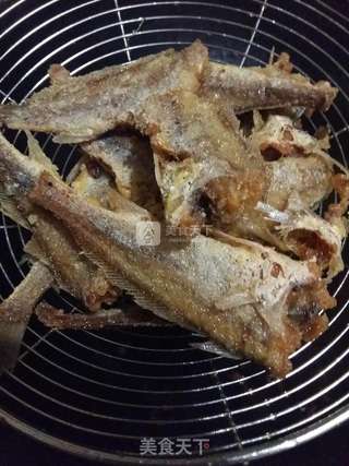 香炸孜然小黄鱼的做法步骤:8