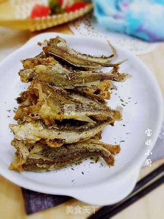 香炸孜然小黄鱼的做法步骤:9