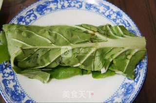 白菜饭包的做法步骤:7