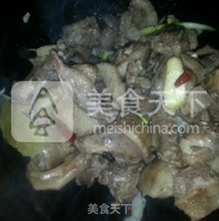 红烧大雁的做法步骤:5