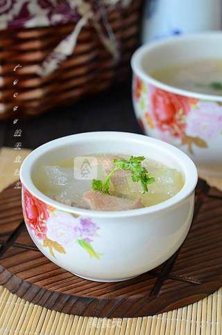 冬瓜煲鸭汤的做法步骤:8