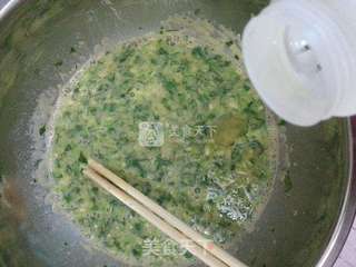 香菜鸡蛋薄饼的做法步骤:5