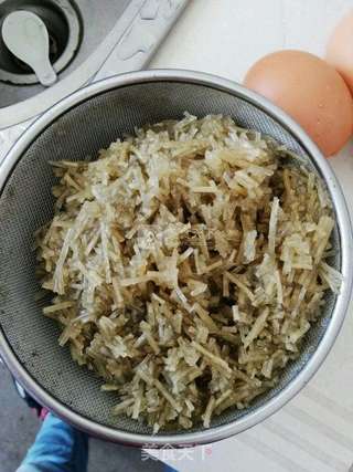 韭菜粉丝麻叶子扁食的做法步骤:10