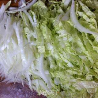 汤面菜饺的做法步骤:3