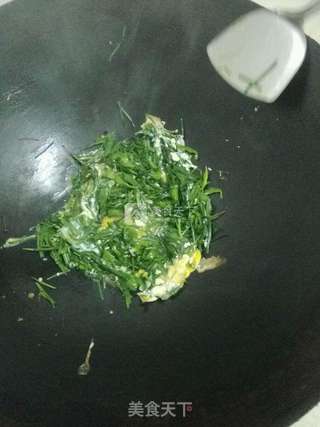 韭菜炒鸡蛋的做法步骤:5