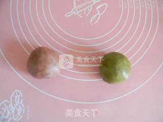 双色千层酥的做法步骤:7
