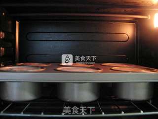 奶油红曲蛋糕杯的做法步骤:10