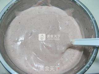 奶油红曲蛋糕杯的做法步骤:7