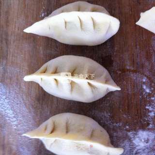 汤面菜饺的做法步骤:9