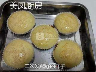 自制汉堡胚的做法步骤:11
