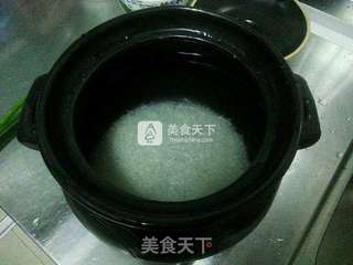香菇虾仁提气粥的做法步骤：2
