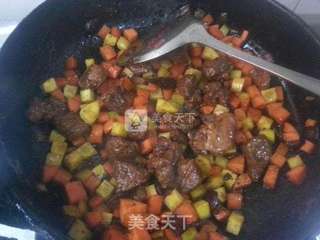 羊肉抓饭的做法步骤:10