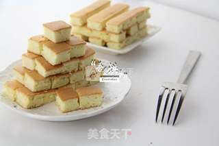 贴心点心——小蛋糕块的做法步骤:12