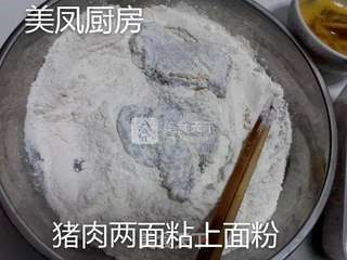 生煎猪扒肉的做法步骤:8