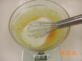 南瓜戚风蛋糕的做法步骤:4