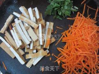 肉丝炒香干的做法步骤:4