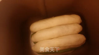 东菱麦旋风之双色抹茶土司的做法步骤:14
