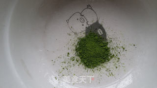 东菱麦旋风之双色抹茶土司的做法步骤:3