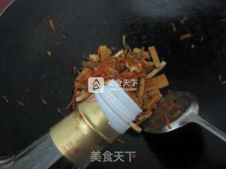 肉丝炒香干的做法步骤：9