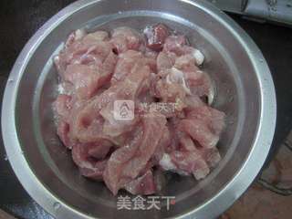 农家菜干瘦肉粥的做法步骤:4