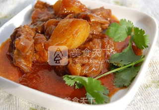 土豆炖牛肉的做法步骤:7