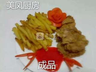 生煎猪扒肉的做法步骤:15