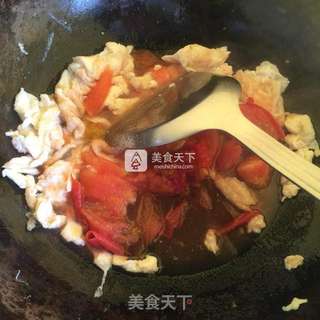西红柿炒鸡蛋的做法步骤:8
